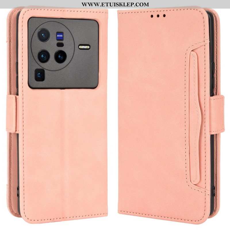 Etui Folio do Vivo X80 Pro Multi-karty